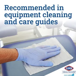 Clorox Healthcare Disinfecting Wipes Refill, 110 Wipes/Pouch (30359)