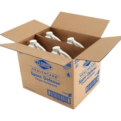 Clorox Healthcare Spore Defense Cleaner Disinfectant, Open System Refill Bottle, 128 Fl Oz, 4/Pack (32409)