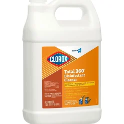 Clorox Total 360 Disinfectant Cleaner, 128 oz., 4/Carton (31650)