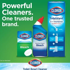 Clorox Ultra Clean Toilet Tablets Bleach, 3.5 oz., 2/Pack, 6 Packs/Carton (30024CT)
