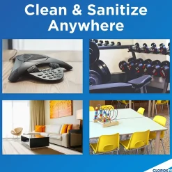 Clorox Pro 4 in One Disinfectant & Sanitizer, Citrus Scent, 14 oz., 12/Carton (31043)