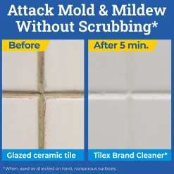 Tilex CloroxPro Disinfecting Instant Mold and Mildew Remover Spray, 32 Fluid Ounces, Pack of 9 (35600)