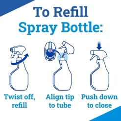 Tilex CloroxPro Disinfecting Instant Mold and Mildew Remover Spray, 32 Fluid Ounces, Pack of 9 (35600)