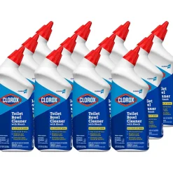 Clorox Pro Toilet Bowl Cleaner with Bleach, Fresh Scent, 24 fl. oz., 12/Carton (00031)