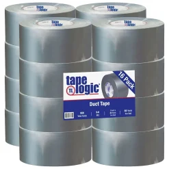 Unbranded Cloth Utility Duct Tape 3" x 60 yrds, Silver, 16/Case (T98885S)* Duct Tape