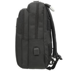 Backpacks<Club Rochelier Laptop Compatible Backpack, Large, Black (CRBP125-08)
