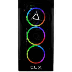 CLX SET TGMSETRTU2B07BM Gaming Desktop Computer, AMD Ryzen 9 7900X, 32GB Memory, 1TB SSD, 4TB HDD* Gaming Desktops