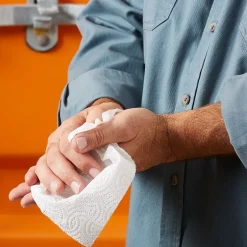 Paper Towels<Coastwide Professional Choose-Your-Size Kitchen Rolls Paper Towel, 2-Ply, White, 128 Sheets/Roll, 15 Rolls/Carton (CW21809)