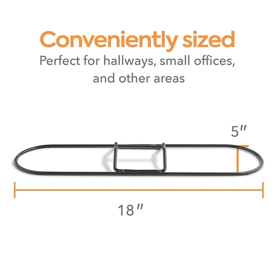 Coastwide Professional ™ Dust Mop Frame, 18" x 5", Black (CW56763)