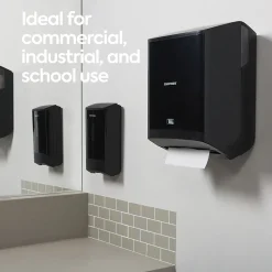 Coastwide Professional J-Series Automatic Hardwound Paper Towel Dispenser, Black (CWJAHT-B-CC)