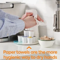 Paper Towels<Coastwide Professional ™ J-Series Recycled Hardwound Paper Towels, 1-ply, 800 ft./Roll, 6 Rolls/Carton (CWJHT-ECO)