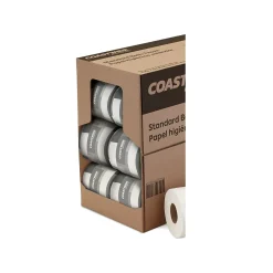 Coastwide Professional ™ 2-Ply Standard Toilet Paper, White, 400 Sheets/Roll, 24 Rolls/Case (CW59750-CC)