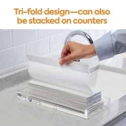 Paper Towels<Coastwide Professional ™ Recycled Multifold Paper Towels, 1-ply, 250 Sheets/Pack, 16 Packs/Carton (CW25384)