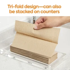 Paper Towels<Coastwide Professional ™ Recycled Multifold Paper Towels, 1-ply, 250 Sheets/Pack, 16 Packs/Carton (CW25228)