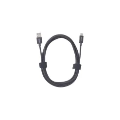 Usb Cables<CODi 6' USB-C to USB-A Braided Nylon Charge & Sync Cable, Black (A10161)
