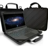 CODi Always-On, Rugged EVA Universal 11.6" Chromebook Laptop Case, Black Polyester (C1651)