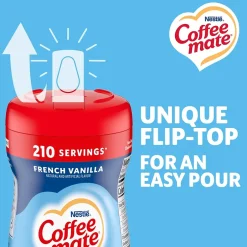 Milk & Creamer<Carnation Coffee mate French Vanilla Powdered Creamer, 15 Oz. (35775)