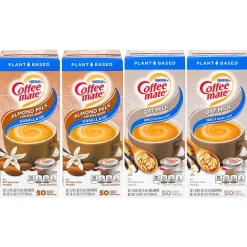Milk & Creamer<Coffee mate Vanilla Almond Milk & Oat Milk Variety Pack, 200 Count, 4/Pack (600-00772)