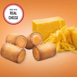 Pretzels<Combos Cheddar Cheese Pretzel Baked Snacks 6.3 oz. Bags, 12 Bags/Carton (42005)