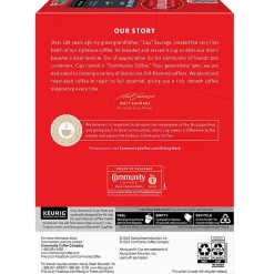 Keurig K-Cups<Community Coffee Signature Blend Coffee Keurig® K-Cup® Pods, Dark Roast, 24/Box (5000374328)