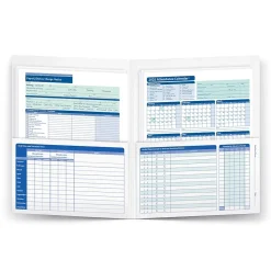 Best 2025 Attendance Calendar File Folder, 25 Forms/Pack (A3050) Hr Forms