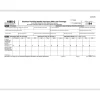New 2024 1095-C Tax Form, 1-Part, White/Black, 500/Pack (1095CIRS500) Tax Forms