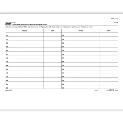 Clearance 2024 1094-C Tax Form, 1-Part, White/Black, 500/Pack (1094CT500) Tax Forms