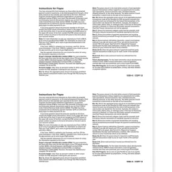 Online 2024 1099-K Tax Form, 1-Part, 2-Up, 100/Pack (5326) Tax Forms