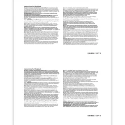 Sale 2024 1099-MISC Tax Form, 2-Part, 2-Up, 50/Pack (510850) Tax Forms