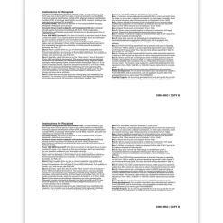 Best 2024 1099-MISC Tax Form, 1-Part, 2-Up, Recipient Copy B, 50/Pack (511150) Tax Forms