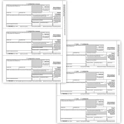 Hot 2024 1099-NEC Tax Form Recipient Copy Only, 3-Part, 3-Up, Copy B, C/2, 50/Pack (NEC6113) Tax Forms