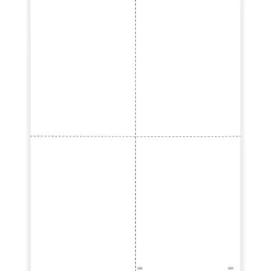 New 2024 W-2 Tax Form, 1-Part, 4-Up, 500/Pack (5209B) Tax Forms