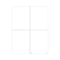 Hot 2024 W-2 Tax Form, 4-Part, 4-Up, 50/Pack (522150) Tax Forms