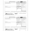 Hot 2024 W-2 Tax Form, 1-Part, 2-Up, Employee Copy B, 50/Pack (520250) Tax Forms