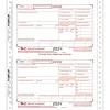 Outlet 2024 W-2 Tax Form, 6-Part, 2-Up, Employer Copy A, 1/D, B, C, 2, 1/D, 25/Pack (9811625) Tax Forms