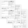 New 2024 W-2 Tax Form, 5-Part, 2-Up, Copy B, C/2, D/1, 25/Pack (564825) Tax Forms