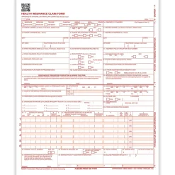Outlet ComplyRight CMS-1500 Health Insurance Claim Forms (02/12), 8-1/2" x 11", Box of 1,000 (CMS12LC1) Medical Forms
