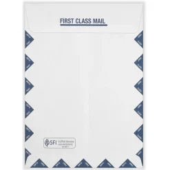 ComplyRight CMS-1500 Self Seal Security Tinted Window Envelope 9" x 12 1/2", White/Blue, 100/Pack (1500RS)* Security Tinted
