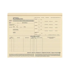 Employee Personnel Envelo - File (A0717) Hr Forms