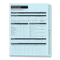 New ™ Expanded Confidential Employee Medical Records Folder, Pack of 25 (A3325) Medical Forms