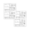 1099-MISC 3-Part Tax Form Set with Recipient Copy Only, 50/Pack (6113) Tax Forms