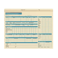Hot ™ Personnel Pocket File Folder, Pack of 25 (A1202) Hr Forms