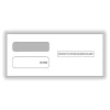 ComplyRight Self Seal Security Tinted Double-Window Tax Envelopes, 3 7/8" x 8 3/8", 50/Pack (DW19WS50)* Security Tinted