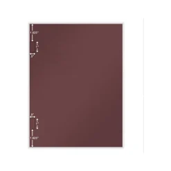 ComplyRight Tax Presentation Folder with Side-Staple Tabs, Burgundy, 50/Pack (PBSS24) Sale