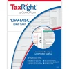 Discount TaxRight 2024 1099-MISC Tax Form Tax Form Set with Envelopes, 4-Part, 50/Pack (SC6103E) Tax Forms