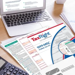 Best TaxRight 2024 1099-MISC Tax Form Tax Form Set with Envelopes, 4-Part, 10/Pack (SC6103E10) Tax Forms