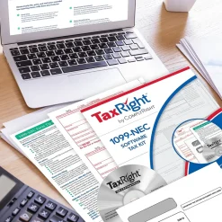 Hot TaxRight 2024 1099-NEC Tax Form Tax Forms, Envelopes, TipSheet & Software, 4-Part, 15/Pack (NECSC6103ES15) Tax Forms