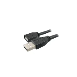 Usb Cables<Comprehensive 16' USB 2.0 Male to Female Extension Cable, Black