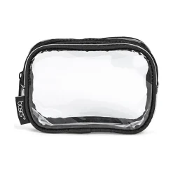 Conair PVC Toiletry Bag, Clear/Black (A004288HA)