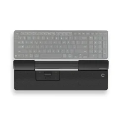 Contour Design SliderMouse Pro Vegan Leather Slim Wrist Rest, Wireless, Black (CDSMPRO10110)* Ergonomic Wrist Rests